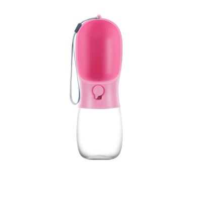 China Viable Wholesale Leak Proof Puppy Water Bottle Dispenser Pet Travel Outdoor Walking Portable Bottle for sale