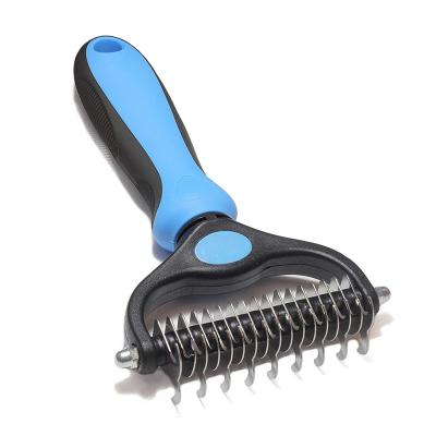 China Viable Wholesale Dog Knot Grooming Brush Comb Pet Hair Removal Pet Hair Removal Brush Pet Grooming Open Brush for sale