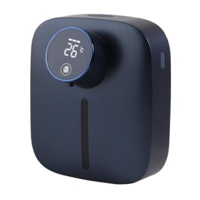 China Visible Foam Soap Dispenser Wall Mounted Automatic Soap Dispenser Foam Dispenser With Temperature Display for sale