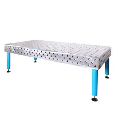 China Industrial toughness and durable 2D welding tables with flanges for sale