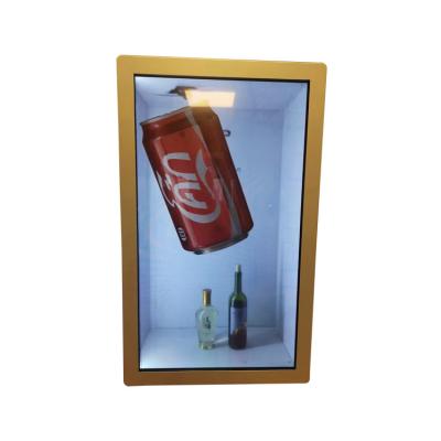 China Wholesale High Quality Long Span Time 75 Inch 75 Inch Transparent Display Riser Stand for sale