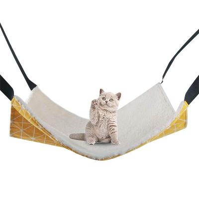 China Wholesale Viable Wood Cat Hammock Scratcher Radiator Chair Wooden Window Bed For Cats for sale