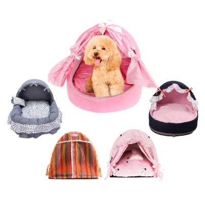 China Sustainable Wholesale Waterproof Luxury Colored XL Porcelain Memory Foam Dog Cat Nest for sale