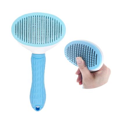 China Viable Professional Wholesale Custom Hair Comb Pet Dog Cat Brush Comb Cleaning Comb for sale