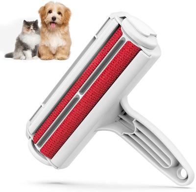 China Viable Dog Cat Fur Remover Roller Pet Hair Remover With Self-cleaning Reusable Animal Hair Removal Roller Tool for sale