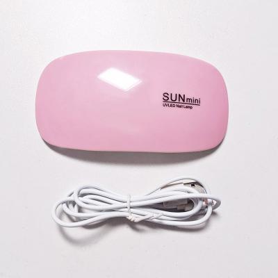 China SUN Smart Pink White Nail Mini Use Gel LED Nail Treatment Lamp Portable Personal UV Equipment Nail Drying Lamp for sale