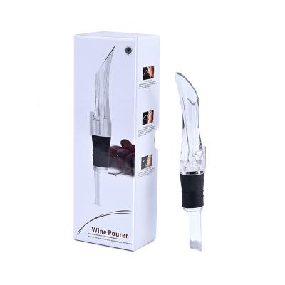 China Viable Hot Sale Amazon Pourer Professional Quality 2-in-1 Wine Aerator Pourer Spout Wine Aerator for sale