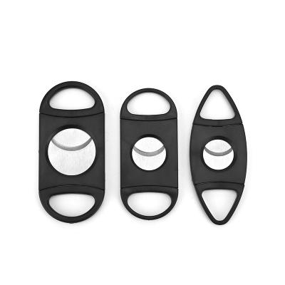 China Wholesale Plastic Smoking Cigar Accessories Amazon Bar Cigar Cutter Handle Multi-size Cigar Tool For Men for sale