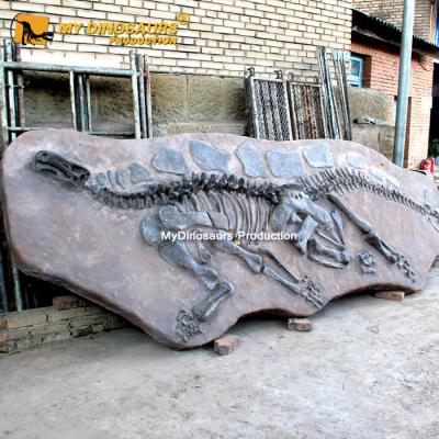 China exterior & Indoor Parks My Dino Life Size Stegosaurus Dinosaur Fossils For Sale for sale