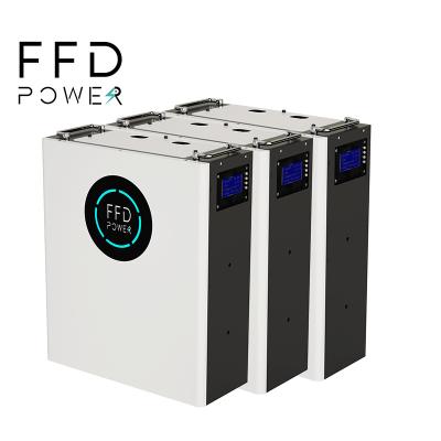 China FFD 5 POWER inverter battery 48V 51.2V 5Kwh 10Kwh 15Kwh lithium lifepo4 solar power storage battery for sale