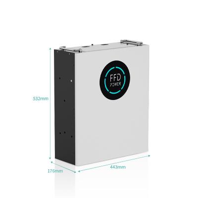 China FFD POWER Lithium Power Inverter Solar Battery Pack 5 Energy Storage Battery Lifepo4 Solar Home Solar Battery Inverter for sale