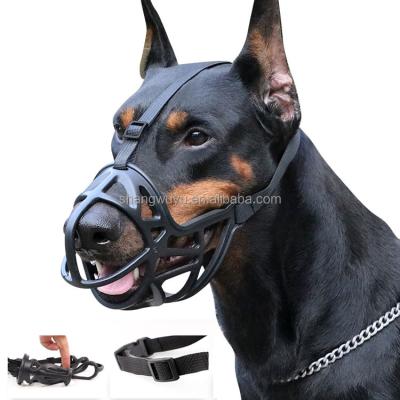 China Multi-Size Viable Wholesale Black Manufacturer Beige Adjustable Dog Muzzle for sale