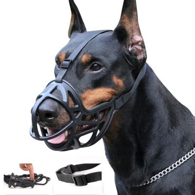 China Wholesale Cheap New Design Viable Manufacturer Comfortable Black Dog Muzzle for sale