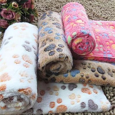 China Breathable Soft Wholesale Warm Luxury Thick Dog Fleece Blanket For Large Dog for sale