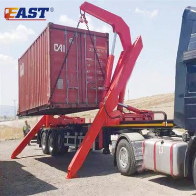 China EST truck trailer 45ft container loader side trailer for sale price manufacturer for sale