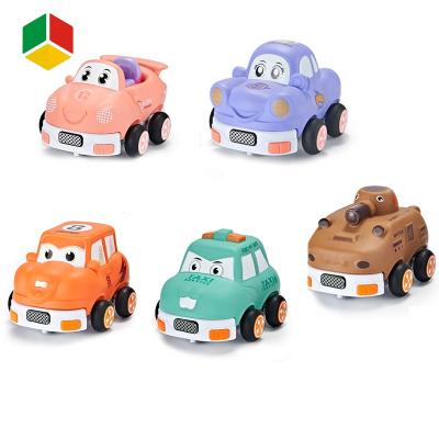 China RC Hobby QS Toy 2.4G RC Cartoon Rubber Car Remote Control Toy With Light And Music Battery Include for sale