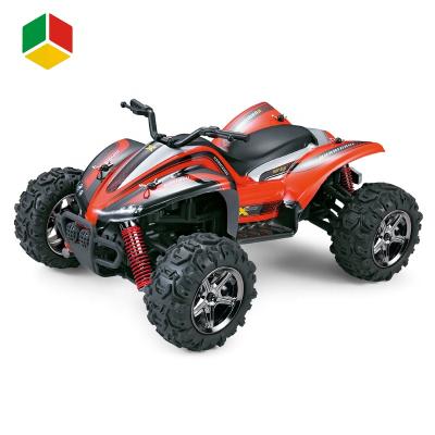 China RC Hobby QS Toy 1/24 Four Wheel Drive Model 2.4GHZ Full Radio High Speed ​​Off Road RC Motorcycle Car With Battery Factory New Style for sale