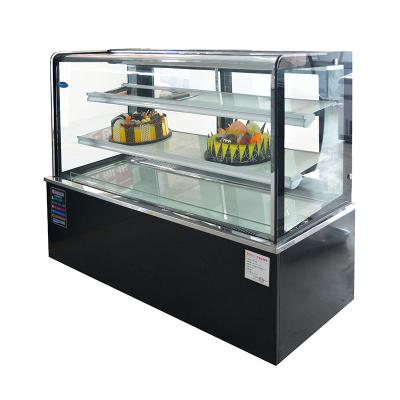 China Single-temperature Refrigeration Equipment Used Cake Showcase Bakery Display Cabinet for sale