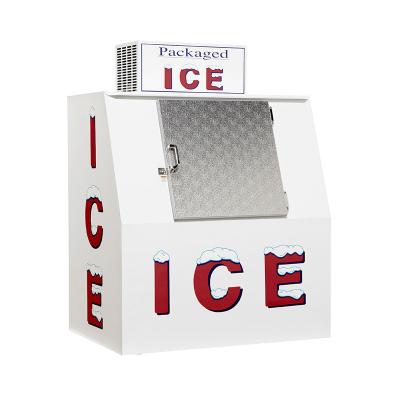 China Single-temperature CE 1076L Ice Goods Single Door Inclined Ice Cube Freezer for sale