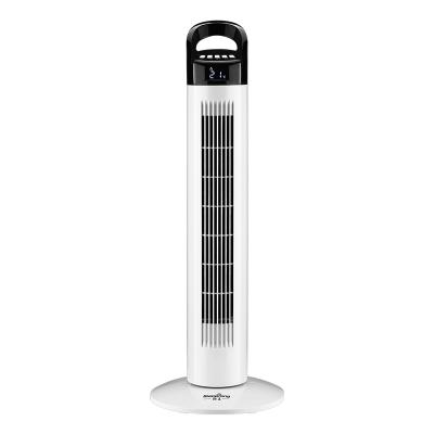 China Hotel New Technology Electric Bladeless Cool Tower Fan For Cooling Tower for sale