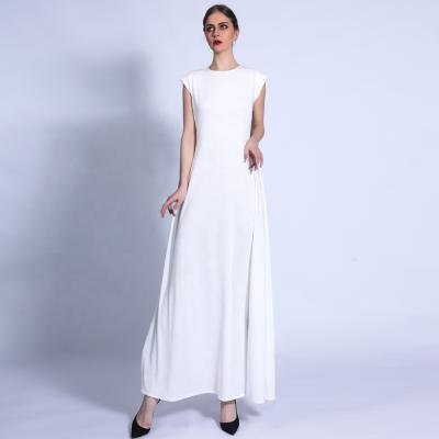 China good to match islamic sleeveless open abaya support boat wear drop inner dress comfortable muslim cheap wholesale high quality clothing for sale