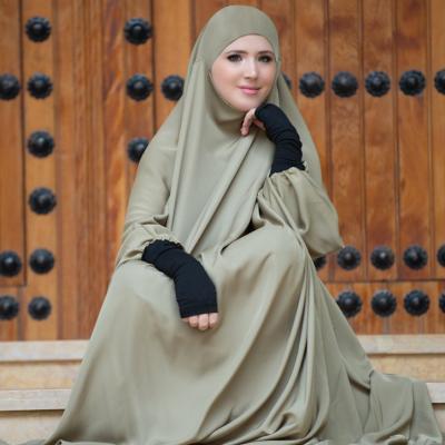 China Muslim abaya hijab dress jilbab hijab dress prayer girls fashion women khimar islamic clothing for islamic clothing for sale