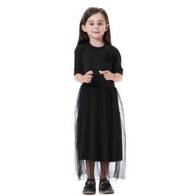 China Malaysia Abaya Dress 2pcs Long Sleeve Clothing Abaya Price Kimono Muslim Kids Clothing Whosale Online Islamic Jilbab Kimono For Girls for sale