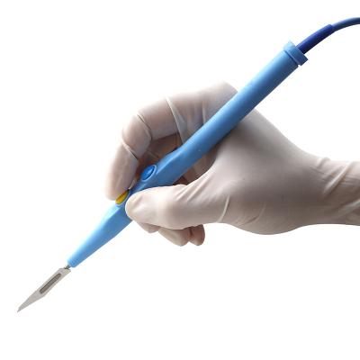 China Plastic Make-in-SHA Hand-switch ude autoclavable reusable electrosurgical pencil HP05 for sale