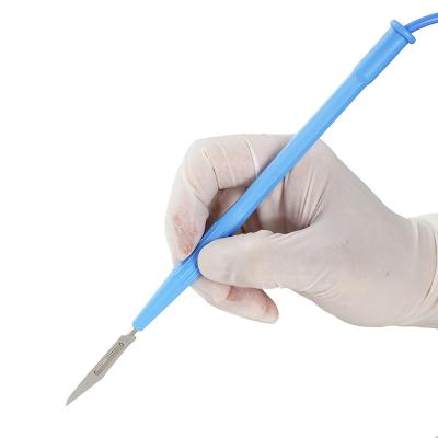 China Shanghai Brand Plastic Foot Check UDE Reusable Electrosurgical Cautery Pencil FP07 Autoclavable for sale