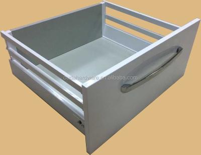 China For Home Luxury Soft Narrow Railing Wall Slide Double Drawer for sale