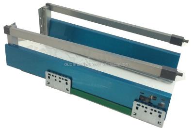 China For modern cabinet stainless steel drawer slide with square bar for sale