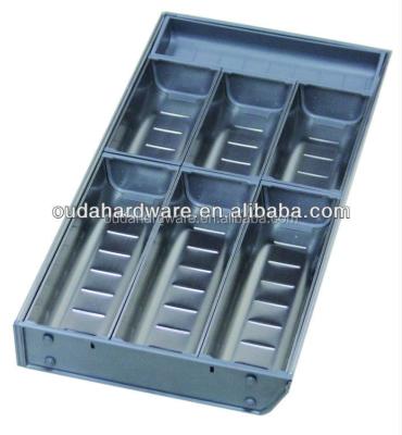 China AISI304# Stainless Steel Kitchen Cutlery Tray Drawer Organizer for sale