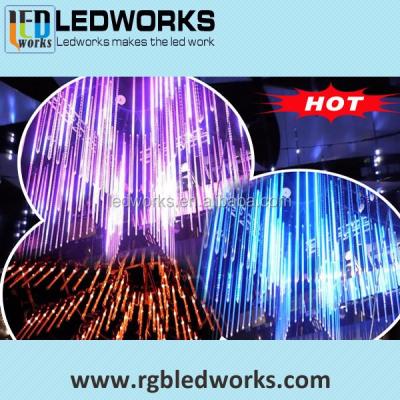 China Madrix control rgb led tube dmx 3d tube ceiling lighting LWS-RGB3T1000-DMX-15V6416 for sale