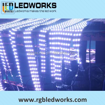 China Digital LED Strip Light with DMX 512 Control or Artnet Control 10-15mm Width for sale