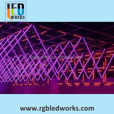 China DMX LED Aluminum Housing Linear Rigid Light Bar RGB/RGBW LWS-RGBLB10002722-DMX-12V3216 for sale