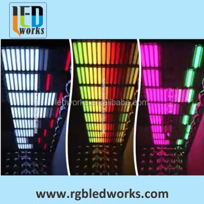 China 2018 aluminum hot high brightness dmx led tube digital light music activated for sale