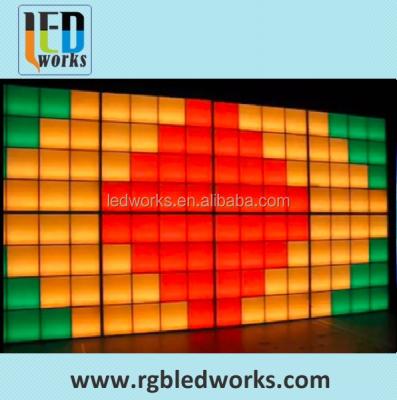 China FR4 PCB panel Artnet control standard dmx led decorative wall panel Madrix compatible for sale