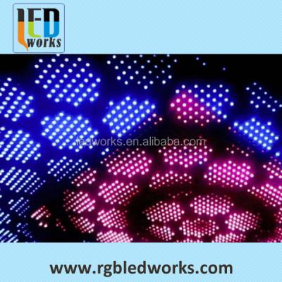 China Plastic 30mm, 50mm Pixel String Addressable Led Light For Christmas Light for sale