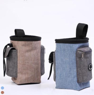 China Stocked Pet Snack Treat Dog Training Pouch Custom Outdoor Washable Bag for sale