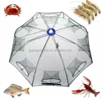 China Fish Cage System Rectangle and Oval Shape Fish Trap Crab Trap Fish Cage Aquaculture Trap for sale