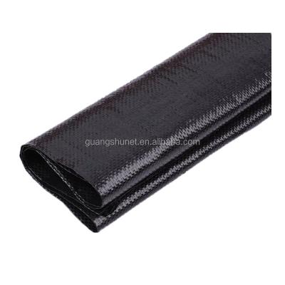 China China Agricultural Crop PP Fabrics Weed Control Mat For Sales Agricultural Black PP Weeding Fabric PP Weed Mat for sale