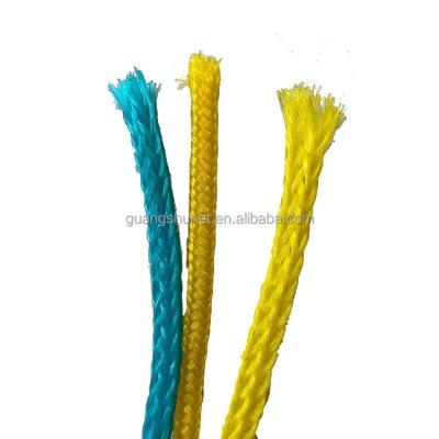 China Resist Rust And Rot Braid Rope Hollow Hollow Woven Flat Rope Flat Rope for sale