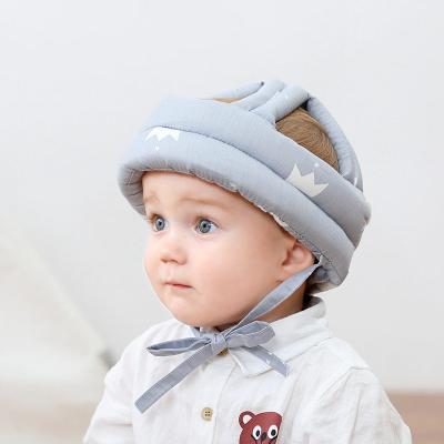 China Cotton Toddler Adjustable Hat For Learning Walk Children's Fall Protective Helmet for sale