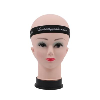 China High Elastic Custom Headbands With Logo Sports Hair Band Adjustable Elastic Headband Straps for sale