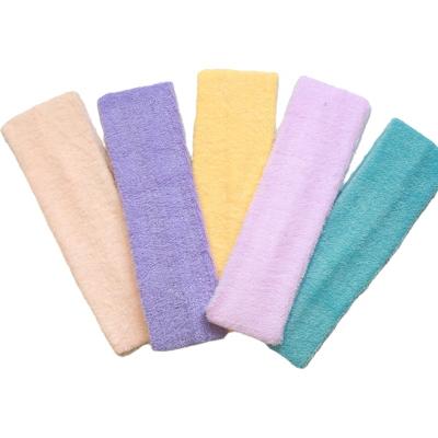 China Popular Factory Sports Hair Accessories Yoga Running Cotton Knitted Headband Towel Hair Band for sale