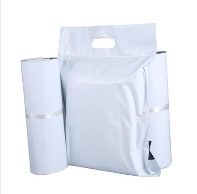 China Business& Shopping thick waterproof plastic express bag with handle in stock for sale