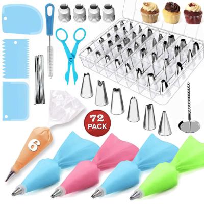 China Wholesale Disposable Tipless Piping Bags Disposable Nozzles Bag Biodegradable Cake Decorating Bags for sale