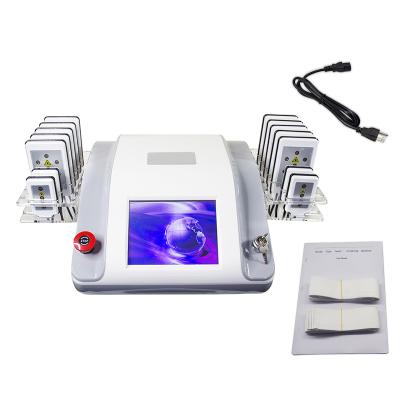 China Skin Tightening Laser Beauty Equipment Vacuum Cavitation Burning System Fat Maker Slimming EMS Muscle Stimulator for sale