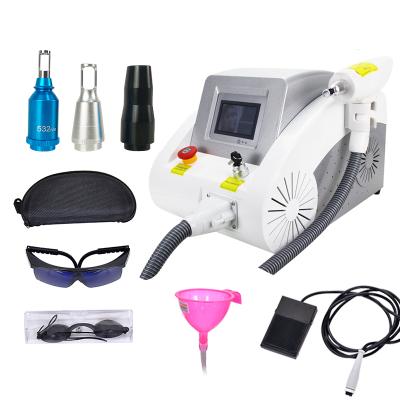 China Pigment Removal Salon Beauty Equipment Portable ND Yag Mark Removal Laser Head Picosecond Laser Tattoo Removal Machine for sale