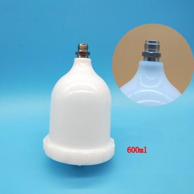 China Paint For Car Weta 600ML Plastic Thicken Paint Pot For Cup Top Pot Gun Paint Devibss Spray Tool Pneumatic Accessories for sale